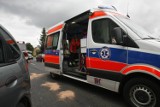 Wypadek w Zarębkach. Samochód zderzył się z autobusem