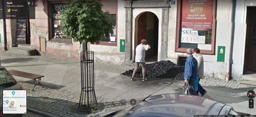 Kamery Google Street View jeździły po Kożuchowie w 2013 i...