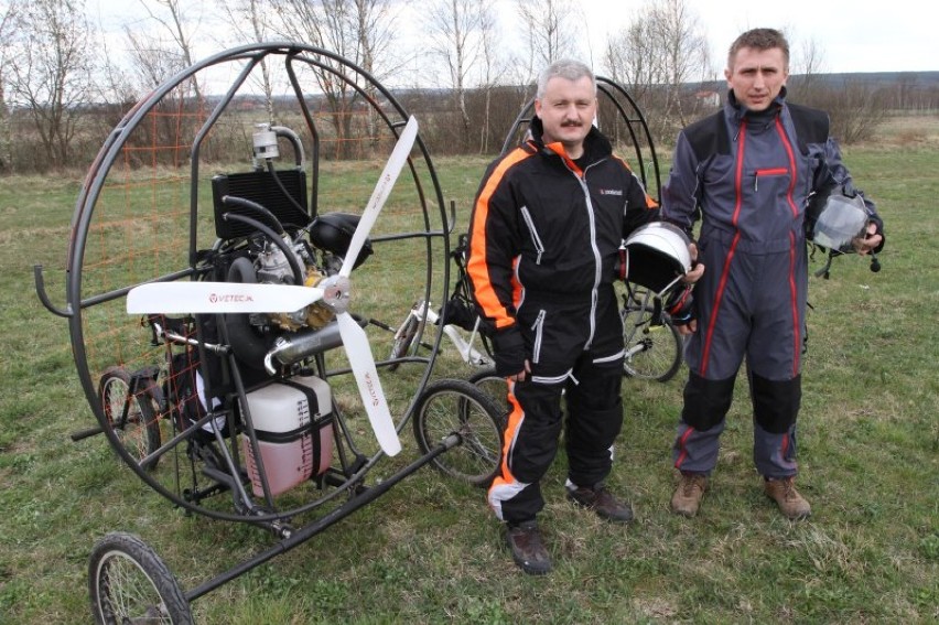 Wiesław Mogielski (z lewej) i Karol Wiklak z Radoszyc polecą...