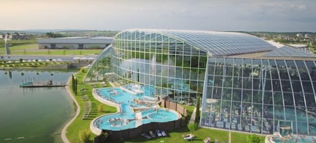 Park of Poland. Gigantyczny aquapark pod Warszawą. W kompleksie powstanie też czterogwiazdkowy hotel [WIZUALIZACJE]