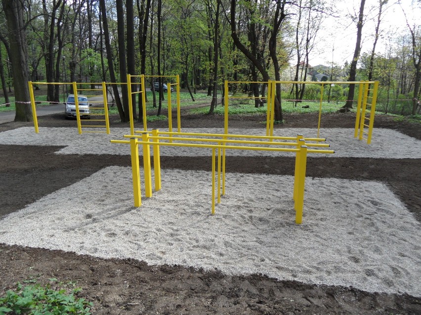 Street Workout Park w Tarnowskich Górach gotowy! [ZDJĘCIA]