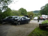 Wypadek w gminie Ostróda. Cztery osoby zostały ranne [ZDJĘCIA]
