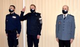 Ślubowanie nowego policjanta w kraśnickiej komendzie