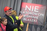 Spór o Kolej Dużych Prędkości w gminie Błaszki. Doszło do spotkania stron. Sprzeciw mieszkańców i gminy trwa ZDJĘCIA