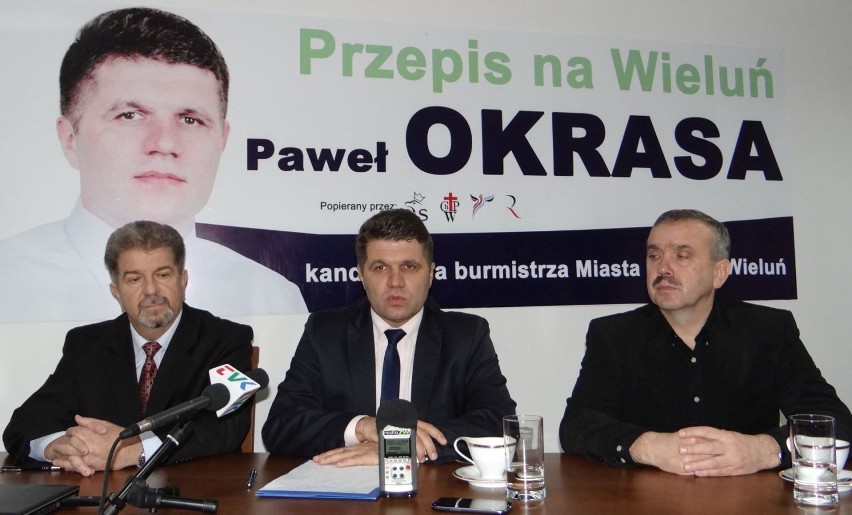 Mieczysław Majcher i Waldemar Kluska udzielili poparcia Pawłowi Okrasie