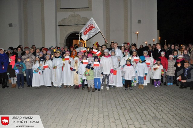 Korowód Świętych przeszedł ulicami Radzynia