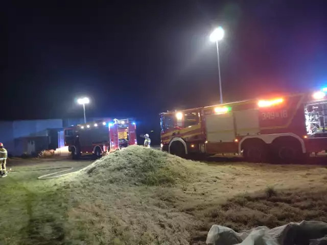 Nocny pożaru zakładzie produkcyjnym przy ulicy Wrocławskiej w Kaliszu