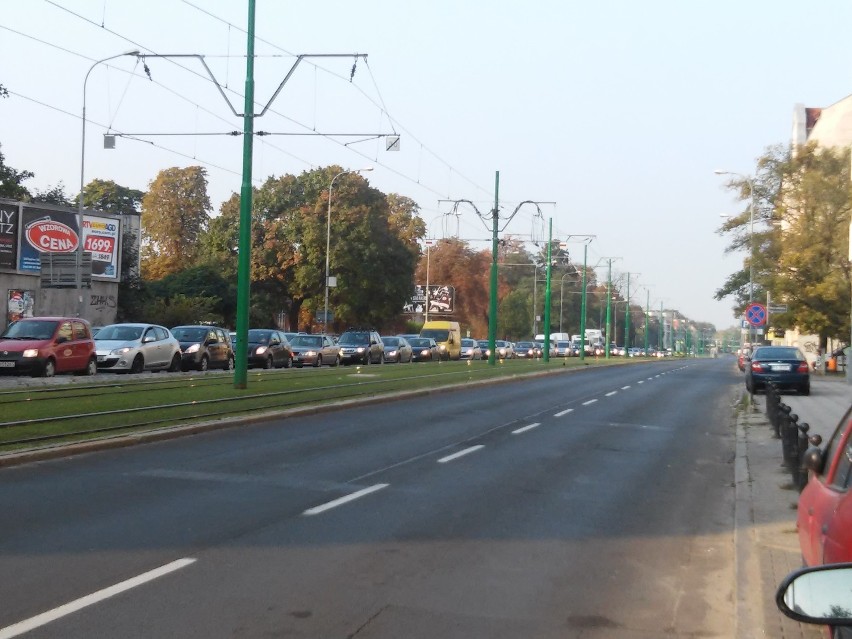 Wypadek w Poznaniu: Na Grunwaldzkiej zderzyły się auta....