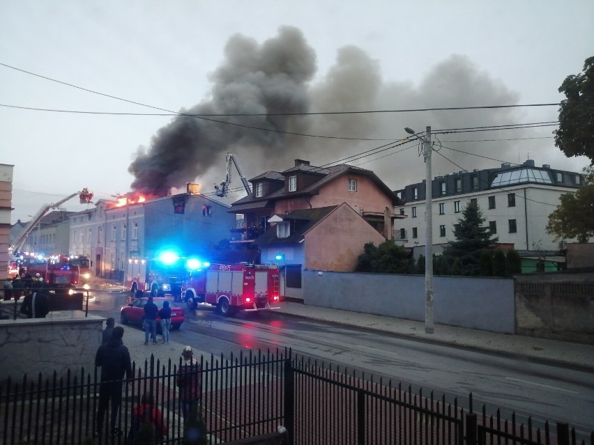 Minął rok od pożaru kamienicy przy ul. Poznańskiej w Łęczycy