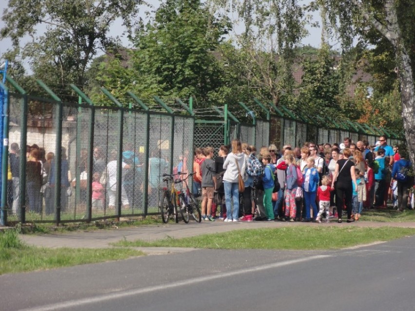 Piknik był na lotnisku w Darłowie