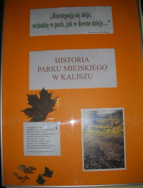 Historia parku miejskiego w Kaliszu na wystawie w Bibliotece...