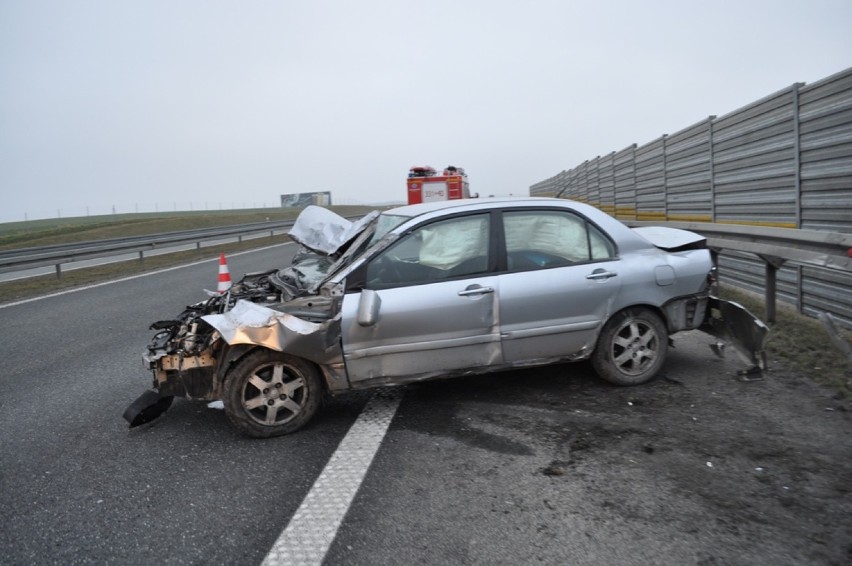 Rusocin: Wypadek na A1