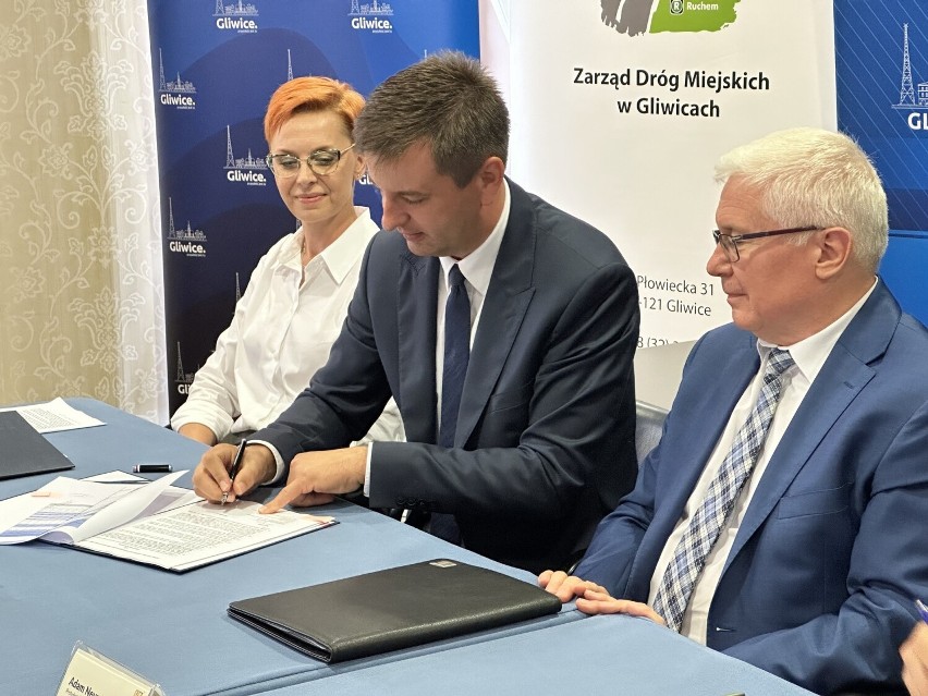 Miasto Gliwice podpisało umowę na budowę nowych ścieżek...