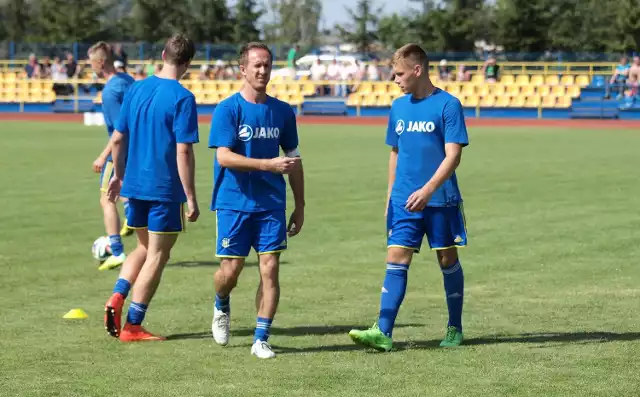 Michał Zarembski i jego młodsi koledzy ze Startu Warlubie w sobotę pokonali Gopło Kruszwica 2:1 (1:0).