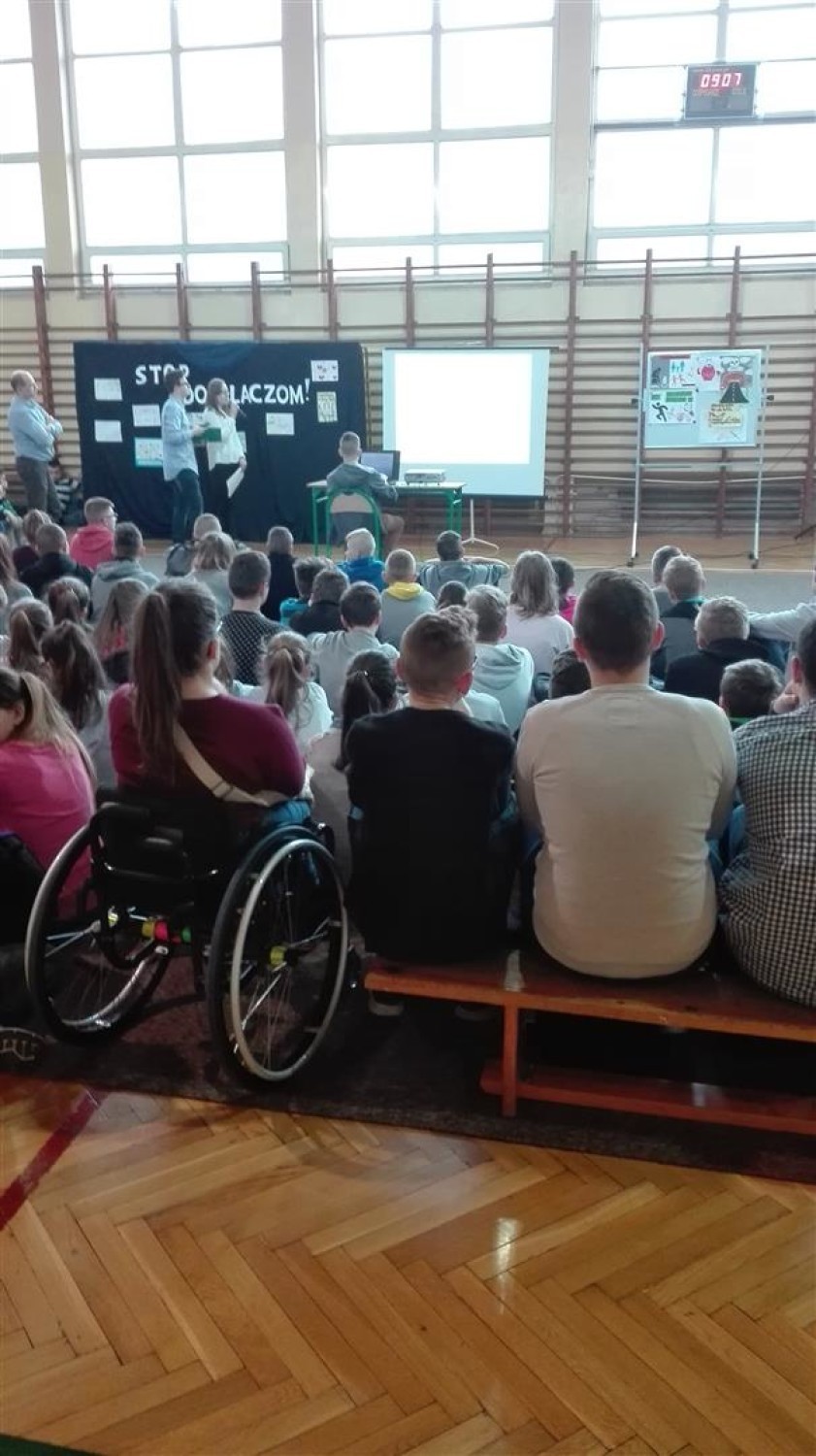Akcja Stop dopalaczom w Gimnazjum w Przygłowie i Sulejowie