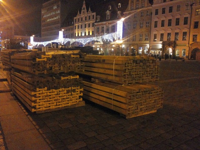 Wrocław, początek budowy największej w kraju sceny sylwestrowej