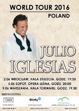 Julio Iglesias przyjedzie do Wrocławia (BILETY)
