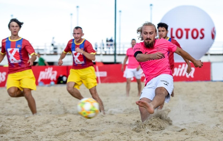 Mistrzostwa Polski w plażowej piłce nożnej w Gdańsku...