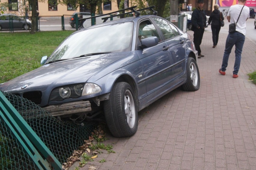 Wypadek na ul. Kościuszki w Radomsku