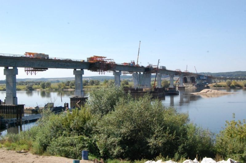 Kwidzyn: Most już połączył oba brzegi Wisły [ZDJĘCIA]