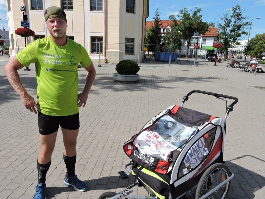 Walka życia - Kuba Kacprzak dotarł do Bielska.