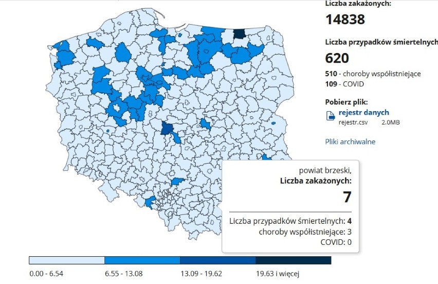 Tarnów. Przybywa osób, które przegrały walkę z COVID-19 w Tarnowie i okolicznych powiatach: tarnowskim, brzeskim i dąbrowskim [DANE 3.12]