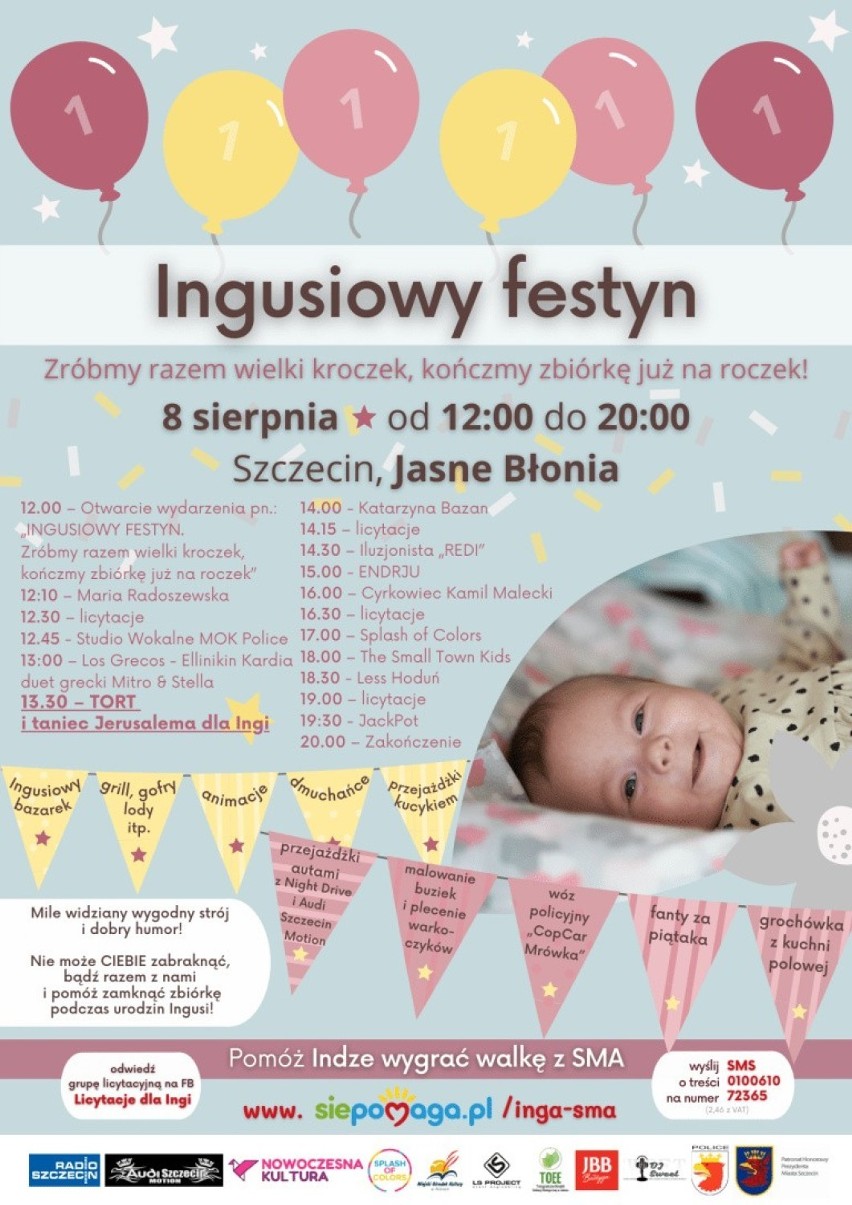 Festyn dla małej Ingi z Przęsocina – 8.08.2021