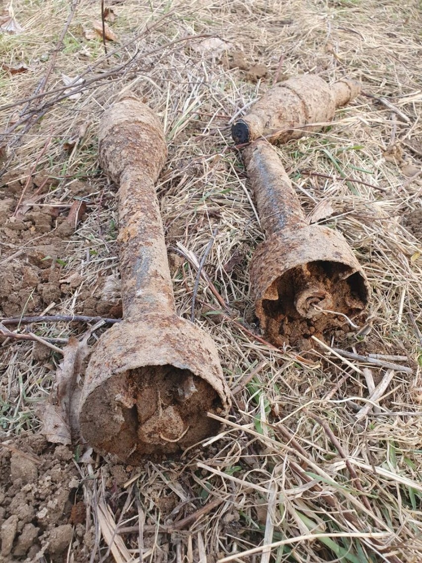 Niewybuchy z czasów II wojny światowej znaleziono w Rakowcu...