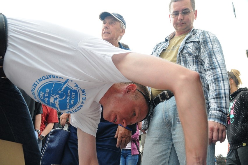 Roman Bartkowiak maraton i sztafeta 130 km Wartą. Płyniemy dla Patryka 20-21 lipca 2013