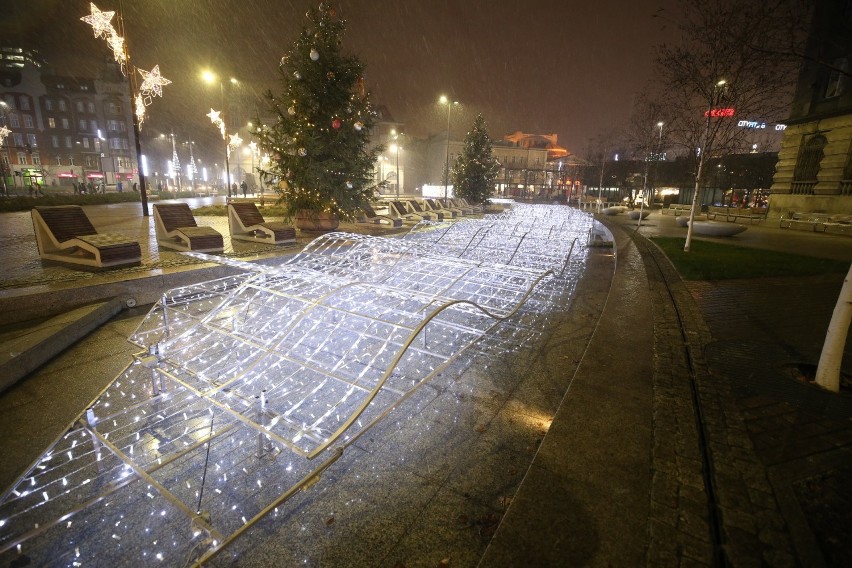 Świąteczne dekoracje 2019 w Katowicach