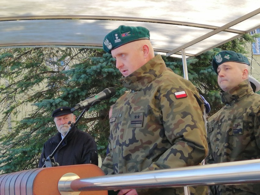 ppłk Leszek Zamęcki, nowy dowódca 8.batalionu remontowego