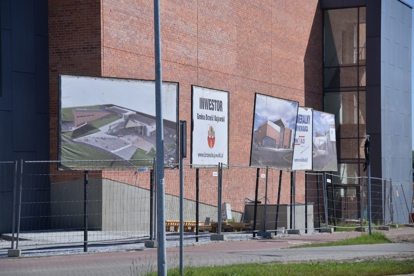 Brześć Kujawski. Budowa nowoczesnego Centrum Kultury w Brześciu Kujawskim idzie pełną parą [zdjęcia]
