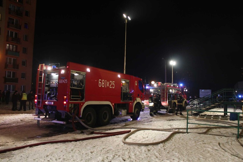 Straż pożarna w Zawierciu przeprowadziła ćwiczenia przy ulicy Wyszyńskiego [ZOBACZ ZDJĘCIA]