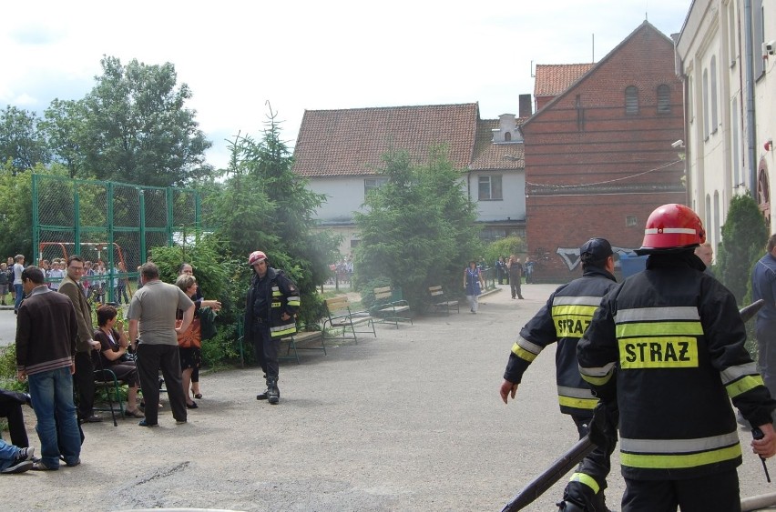Paliła się szkoła nr 1 w Nowym Dworze Gdańskim
