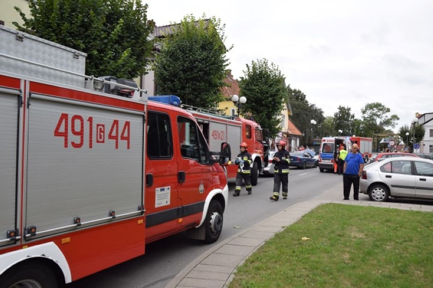 Nowy Dwór Gdański. Wypadek przy ulicy Sikorskiego