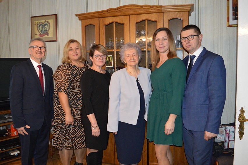 Pani Helena Łagódka świętowała jubileusz 90-tych urodzin! Wszystkiego najlepszego! 