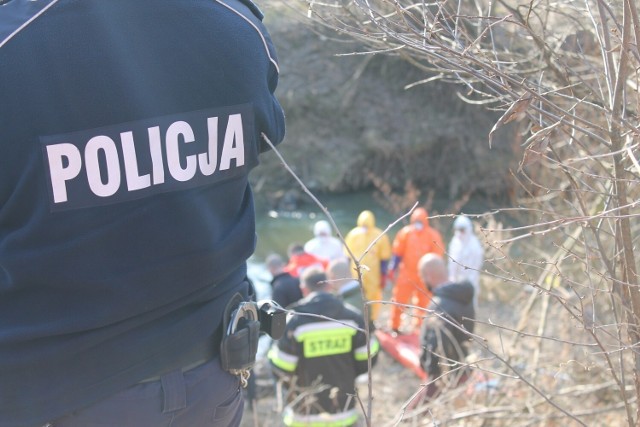 Zwłoki Grażyny K. wyłowiono z Uszwicy na trenie Bielczy zaledwie 6 kilometrów od domu rodzinnego w Borzęcinie 28 lutego 2019