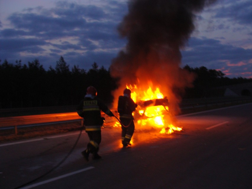 W sobotę na 104 kilometrze autostrady A2 w kierunku Poznania...