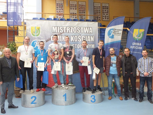 Mistrzostwa gminy Kościan w tenisie stołowym par deblowych