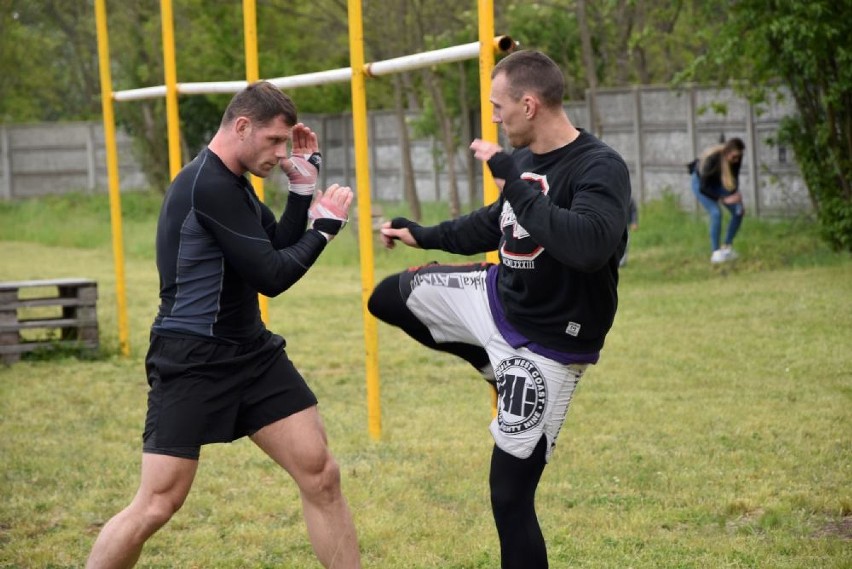 Trening pokazowy MMA z Marcinem Wójcikiem w Pile [ZDJĘCIA]