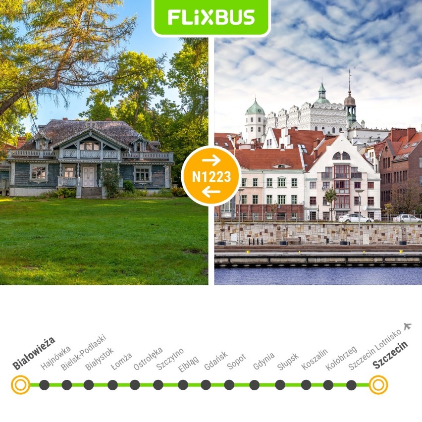 FlixBus  uruchamia 3 nowe połączenia z Koszalina