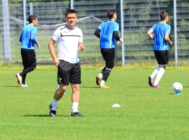 Pierwszy trening piłkarzy Lecha Poznań