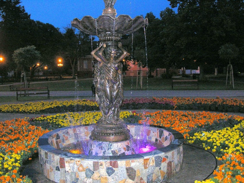 W parku miejskim w Wejherowie stanęła nowa fontanna