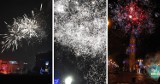 Malbork, Nowy Staw. Powitanie 2022 roku na własną rękę. Fajerwerki mieszkańców rozbłysły podczas nocy sylwestrowej 