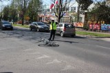 Śmiertelne potrącenie rowerzysty na Wilanowie