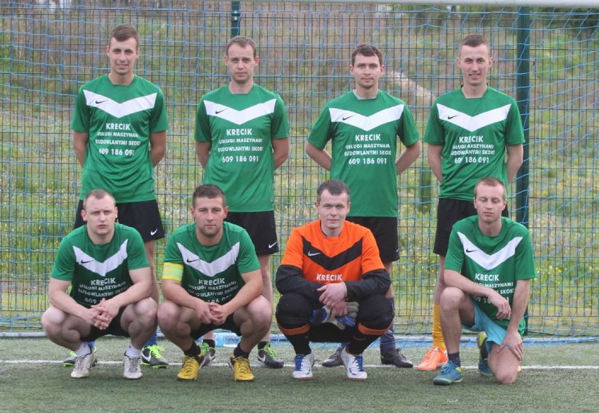FC Krecik Team: Artur Pędzik, Leszek Stoiński, Karol Lubawy,...