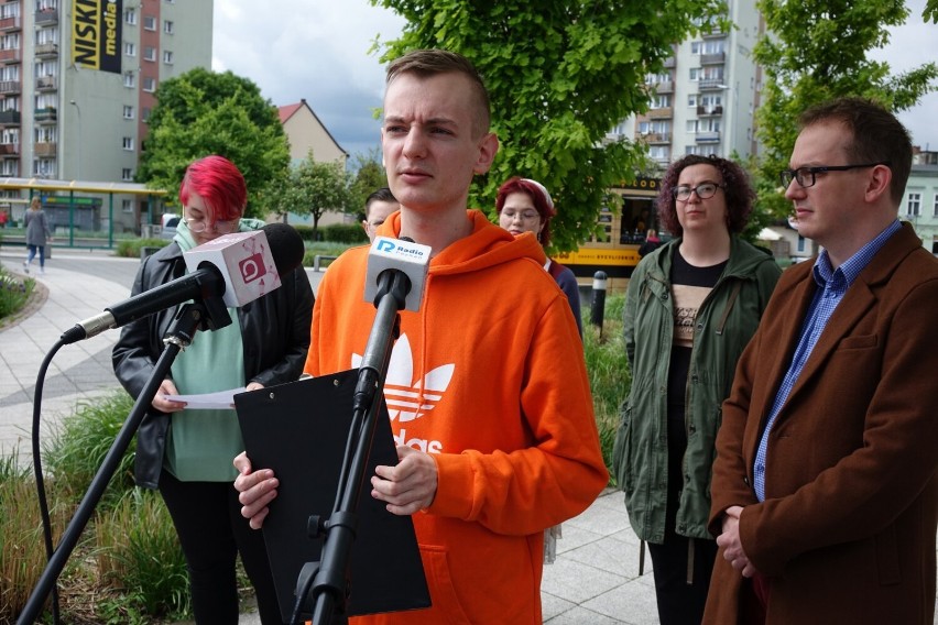 Organizatorzy Marszu Równości w Pile na konferencji prasowej