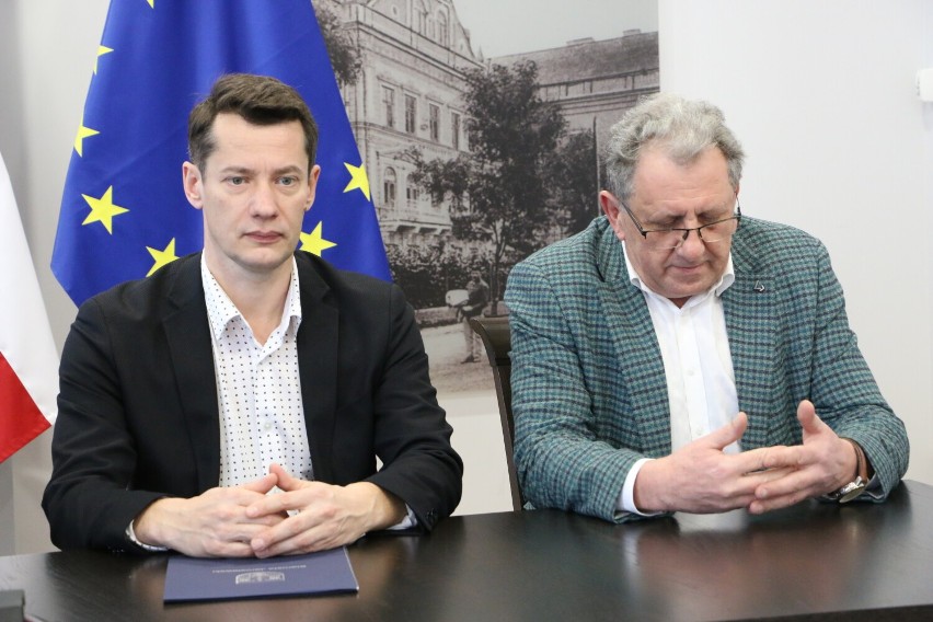 W spotkaniu uczestniczyli: poseł na Sejm RP Tadeusz Chrzan,...