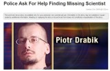 Piotr Drabik. Wciąż zaginiony?
