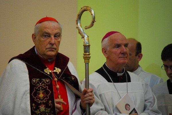 Przyjaciel papieża u biskupa i kleryków (zdjęcia)